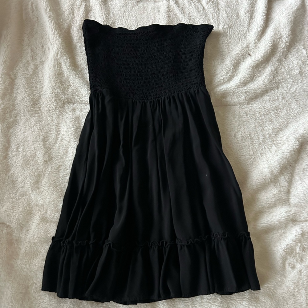 Amazon Black Strapless Sundress Cocktail